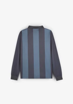 Scalpers Poles<Adrenaline Striped Long Sleeve Technical Polo