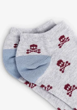Scalpers Socks<All Over Skull Ankle Socks