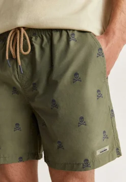 Scalpers Swimsuits<All Over Skull Swimsuit