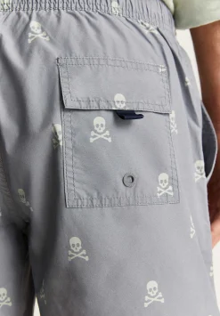 Scalpers Swimsuits<All Over Skull Swimsuit