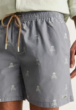 Scalpers Swimsuits<All Over Skull Swimsuit
