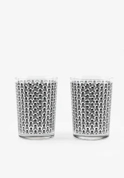 Scalpers Glassware<All Over Skulls Cider Glasses Set