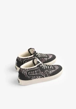 Scalpers Sneakers<Animal Print Glitter Sneakers