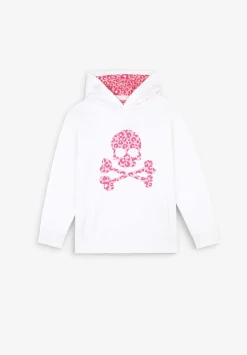 Scalpers Sweatshirts<Animal Print Skull Hoodie