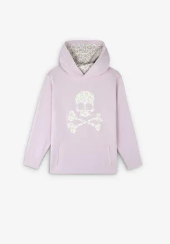 Scalpers Sweatshirts<Animal Print Skull Hoodie
