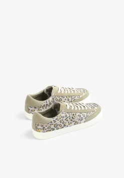 Scalpers Sneakers<Animal Print Skull Low Sneakers