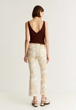Scalpers Jeans<Ankle Flare Tie Dye Jeans