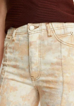 Scalpers Jeans<Ankle Flare Tie Dye Jeans