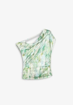Scalpers T-Shirts And Tops<Asymmetrical Gathered Top