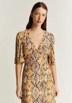 Scalpers Dresses<Back Opening Midi Dress