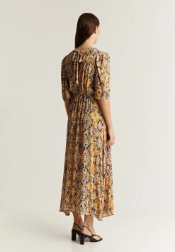 Scalpers Dresses<Back Opening Midi Dress