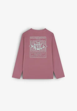 Scalpers Tshirts<Back Print Long Sleeve T-Shirt