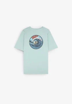 Scalpers Tshirts<Back Puff Print T-Shirt