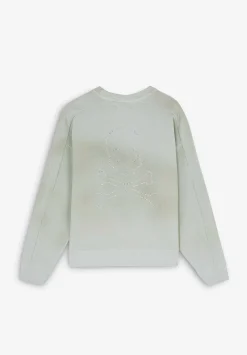 Scalpers Sweatshirts<Back Skull Dyed Sweater