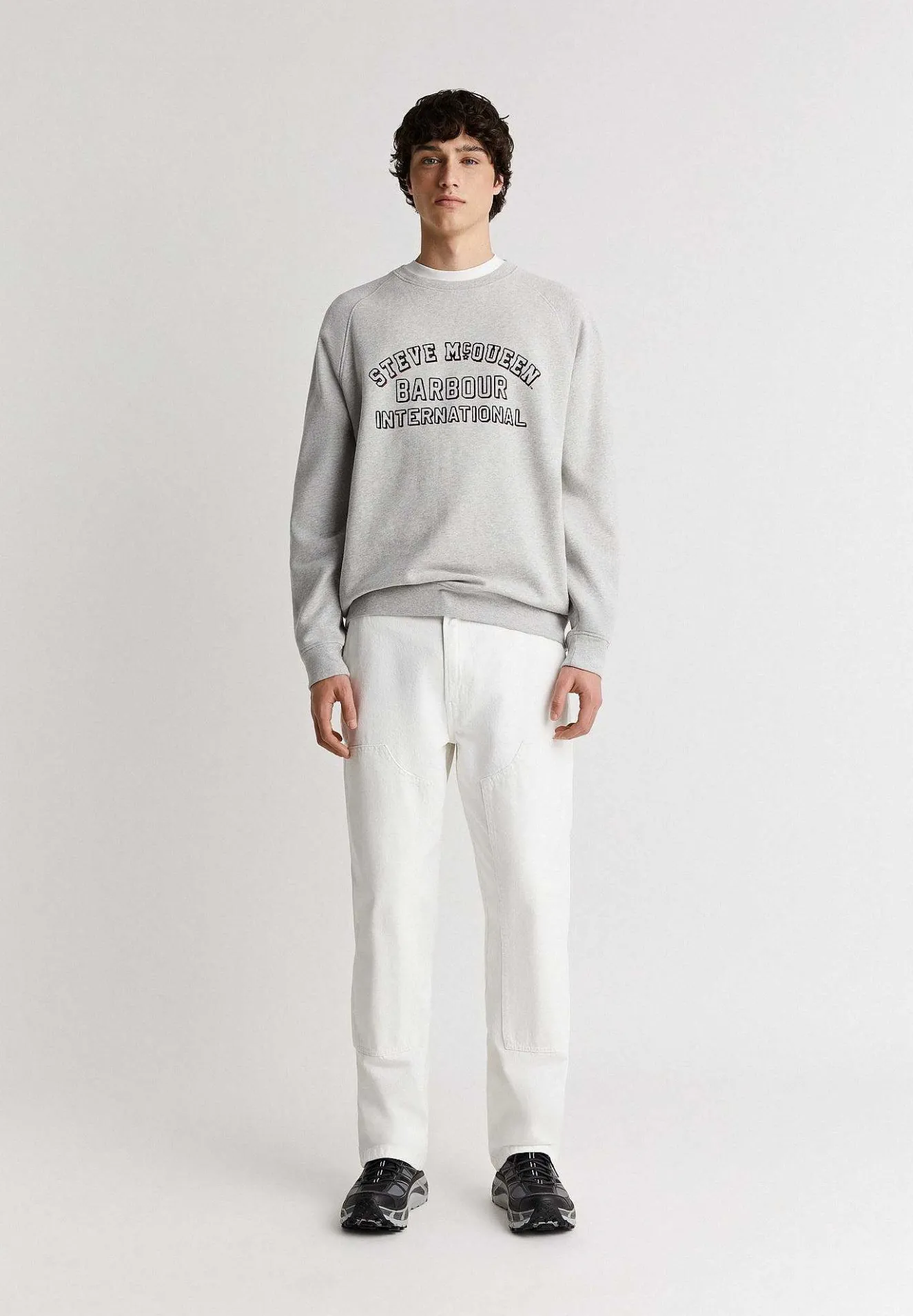 Scalpers Sweatshirts<Barbour International | Laguna Crew Sweatshirt