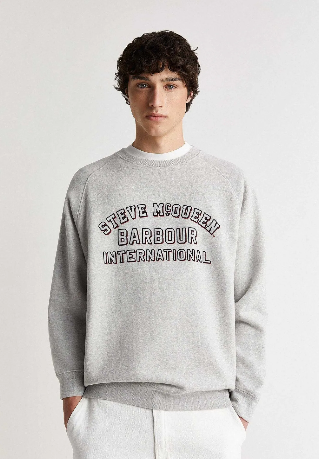 Scalpers Sweatshirts<Barbour International | Laguna Crew Sweatshirt
