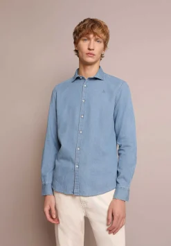 Scalpers Casual<Basic Denim Shirt