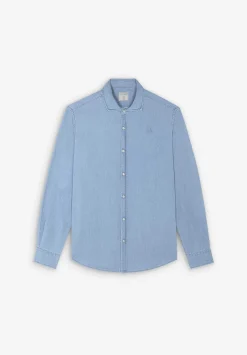 Scalpers Casual<Basic Denim Shirt