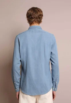 Scalpers Casual<Basic Denim Shirt