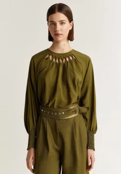 Scalpers Shirts<Blouse Detail Openings