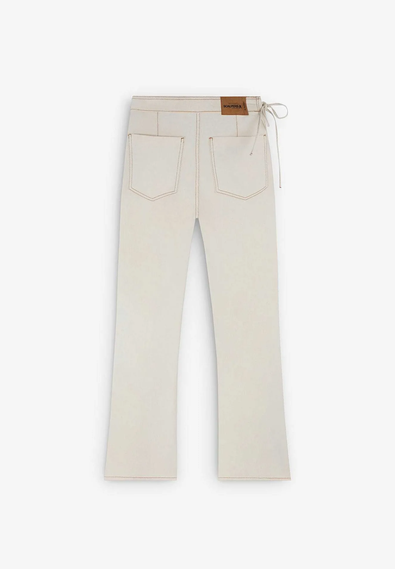 Scalpers Jeans<Bootcut Jeans With Cord Detail