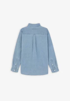 Scalpers Shirts<Button Collar Denim Shirt