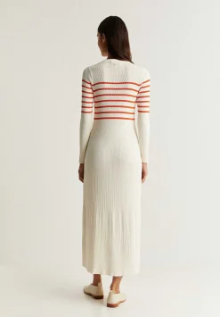 Scalpers Dresses<Canale Knit Dress With Openings