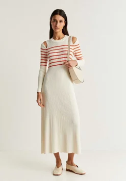 Scalpers Dresses<Canale Knit Dress With Openings