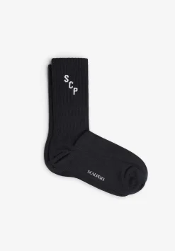 Scalpers Socks<Canale Scp Embroidered Socks
