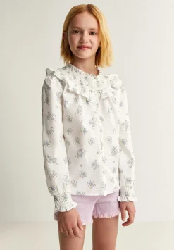 Scalpers Shirts<Canesu Honeycomb Blouse