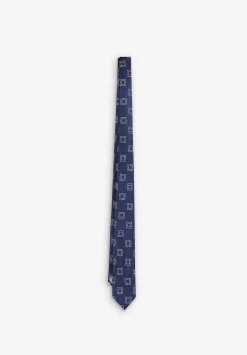 Scalpers Ties<Checkered Printed Tie
