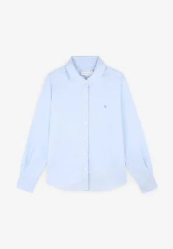 Scalpers Shirts<Classic Embroidered Chest Shirt