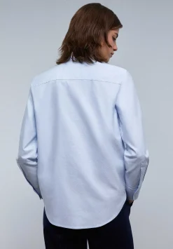 Scalpers Shirts<Classic Embroidered Chest Shirt