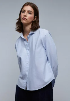 Scalpers Shirts<Classic Embroidered Chest Shirt