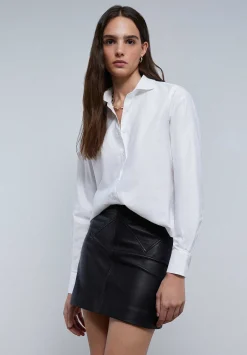 Scalpers Shirts<Classic Embroidered Chest Shirt