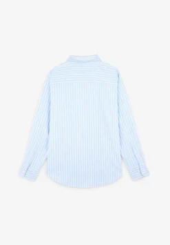 Scalpers Shirts<Classic Embroidered Chest Shirt