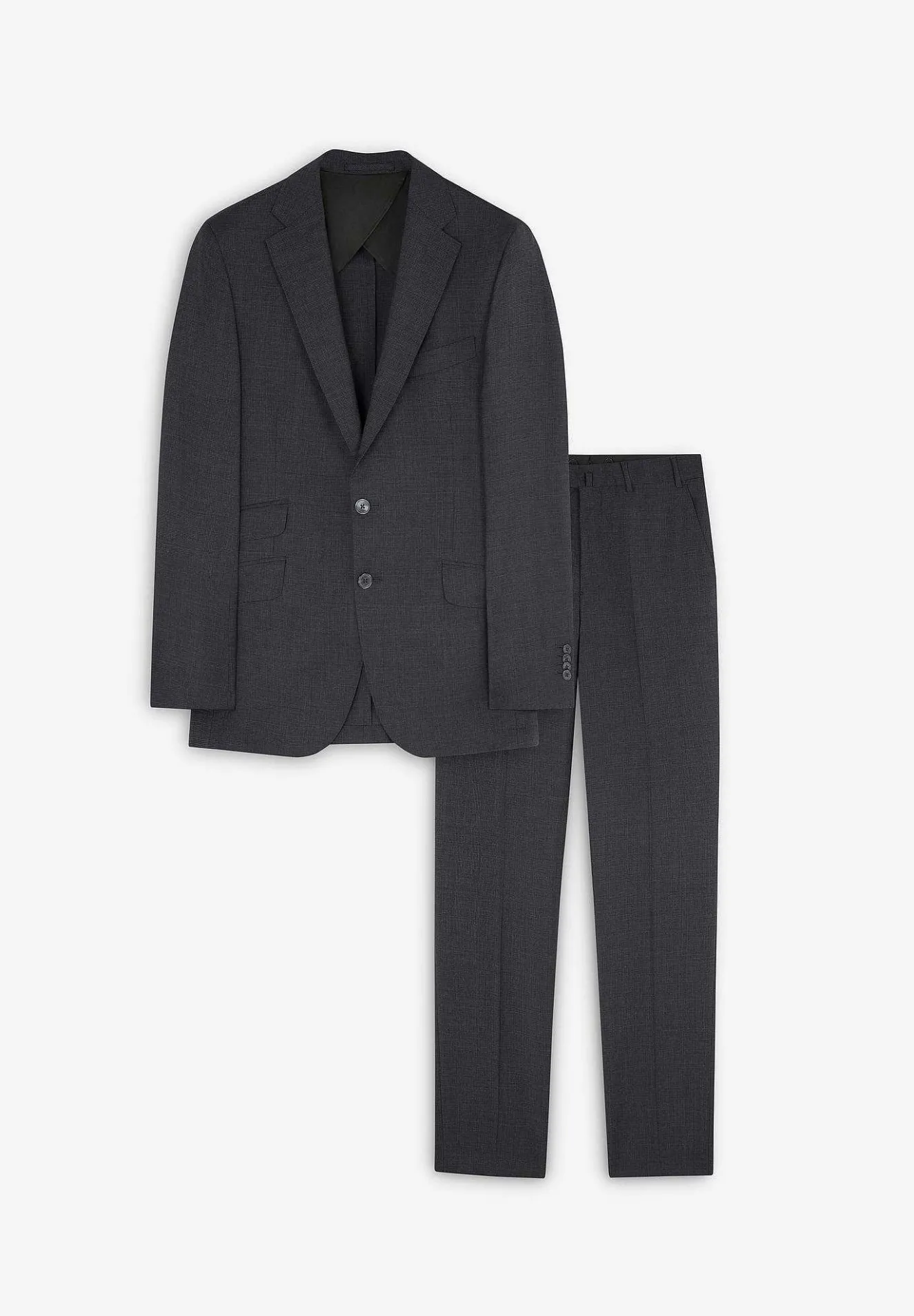 Scalpers Suits<Classic Gray Wool Suit