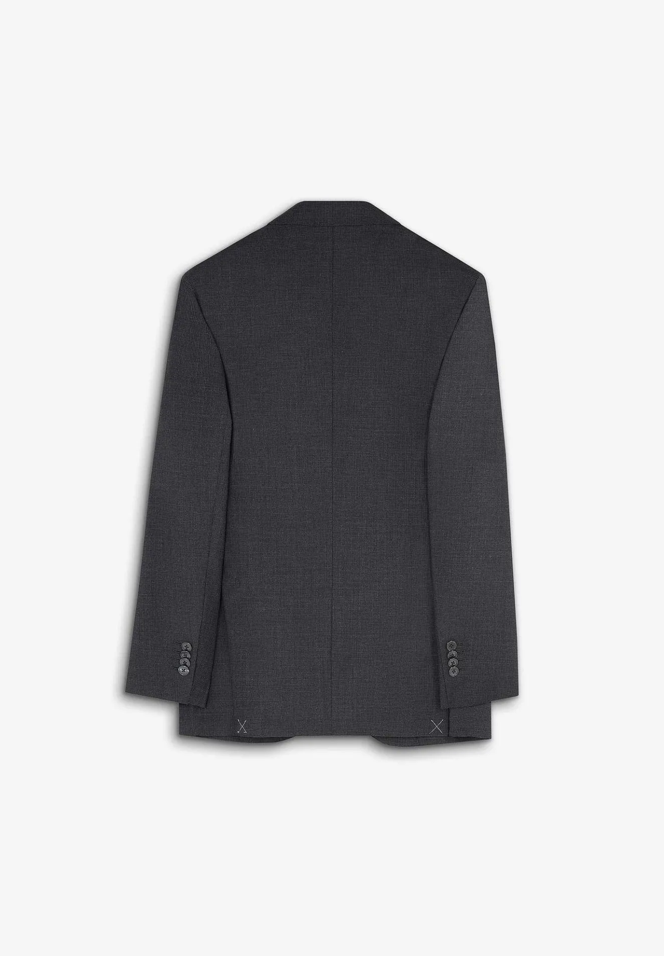Scalpers Suits<Classic Gray Wool Suit