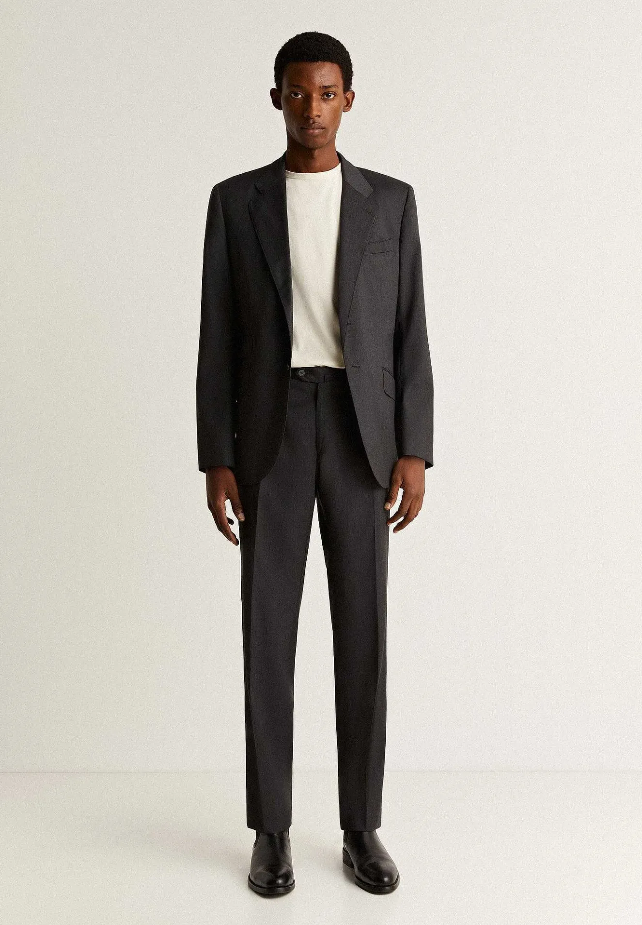 Scalpers Suits<Classic Gray Wool Suit