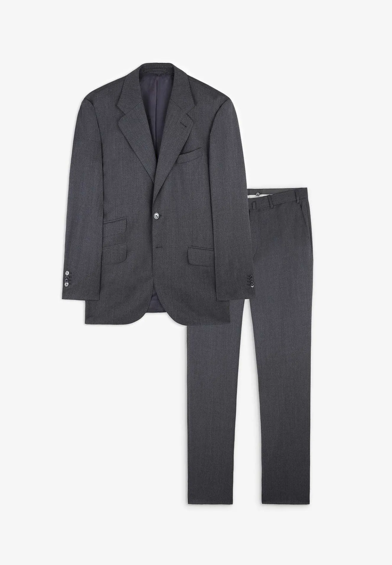Scalpers Suits<Classic Gray Wool Suit