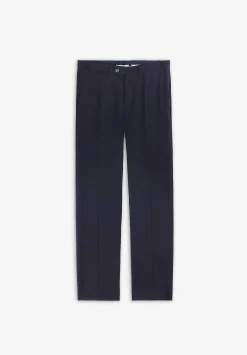 Scalpers Suits<Classic Navy Blue Wool Suit