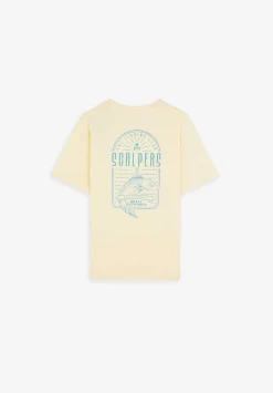 Scalpers Tshirts<Contrast Back Print T-Shirt