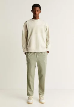 Scalpers Sweatshirts<Contrast Block Detail Sweatshirt