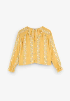 Scalpers Shirts<Contrast Embroidered Blouse