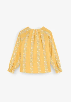 Scalpers Shirts<Contrast Embroidered Blouse