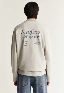 Scalpers Sweatshirts<Contrast Print Sweatshirt