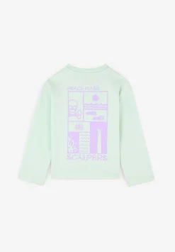 Scalpers Sweatshirts<Contrast Print Sweatshirt