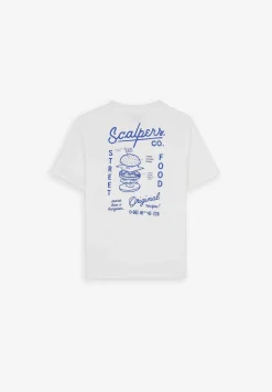 Scalpers Tshirts<Contrast Print T-Shirt