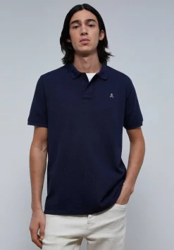 Scalpers Poles<Contrast Skull Basic Polo