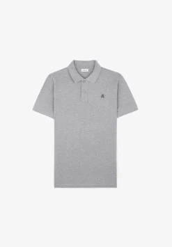 Scalpers Poles<Contrast Skull Basic Polo